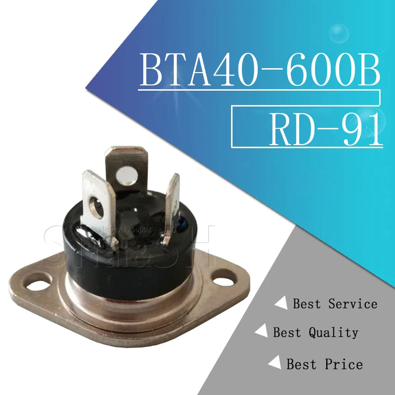 1 шт. флейта Φ 600V 40A BTA40600B DIP 400-600B | Электронные компоненты и принадлежности