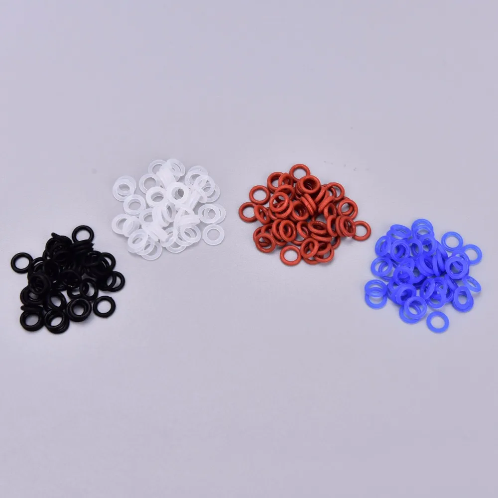 ZLinKJ оптовая продажа 100 шт резиновый уплотнительный переключатель гасители белый