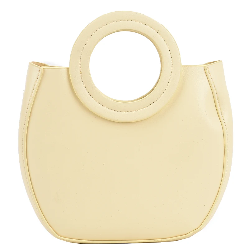 

Female bag is popular this year the new summer 2021 circle design hand bags handbags niche texture inclined shoulder bag