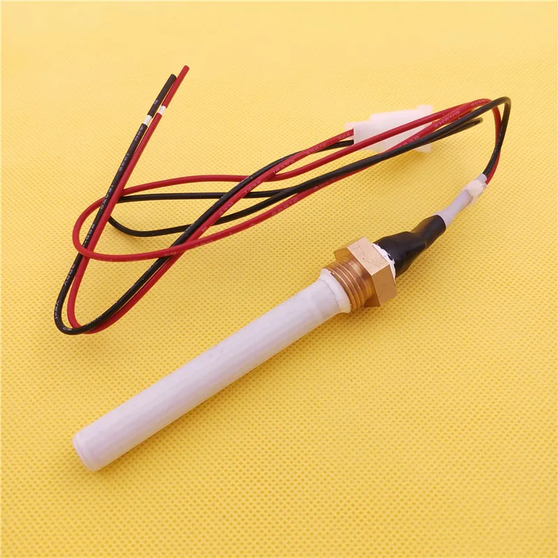 

Керамическая нагревательная трубка 220 В 300 Вт, топливный воспламенитель для гранул биомассы, керамическая нагревательная трубка, Свеча зажигания для пеллетной печи od11,5 * id6, 5 L100 мм