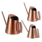 Кастрюля для полива цветов из нержавеющей стали, садовый инструмент для полива