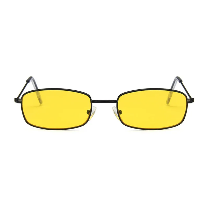 

Fashion Women Glasses Female Korean Style Trendy New Rectangular Sun Glasses Retro Eyeglasses Rectangular Metal