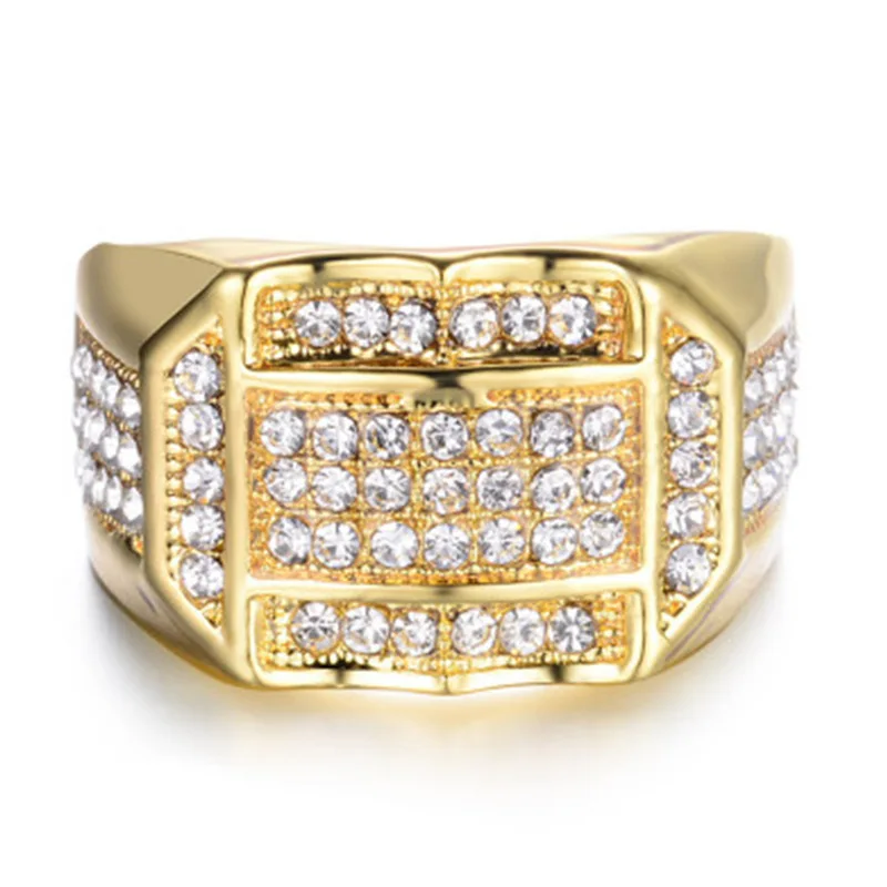 Новинка женские кольца в стиле панк хип-хоп Размер 7-13 стразы с кристаллами AAA