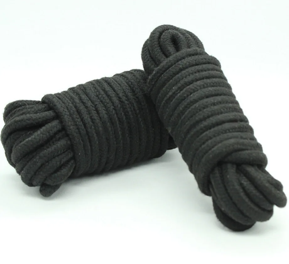 Связывающая нейлоновая веревка для БДСМ 10 м наручники и Манжеты Для лодыжек