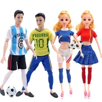 kieka handmade footballer clothing soccer sportswear for ken doll clothespantssocks accessory diy clothes for boyfriend doll