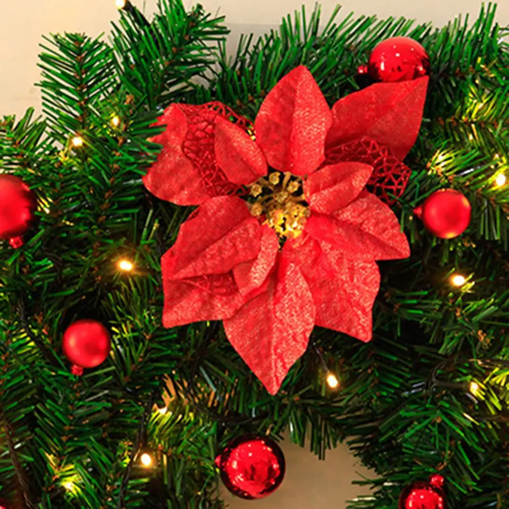 2 7 м искусственная зеленая Рождественская гирлянда венок рождественские