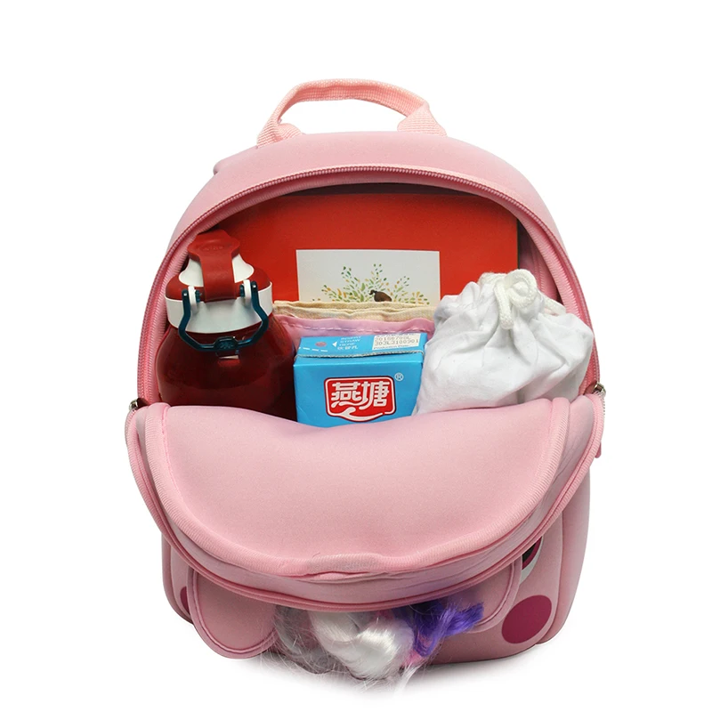 Детские сумки для девочек 3D рюкзак с мультяшным единорогом малышей Сверхлегкий