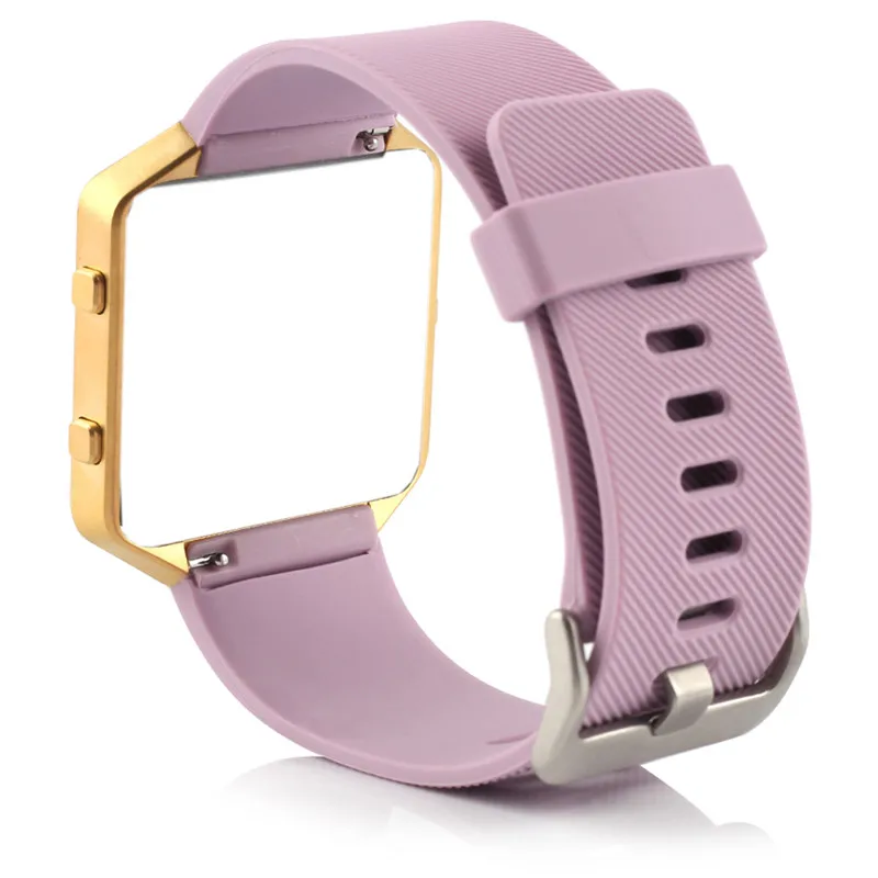 Мягкий яркий спортивный ремешок для часов с пряжкой Fitbit Blaze сменный браслет
