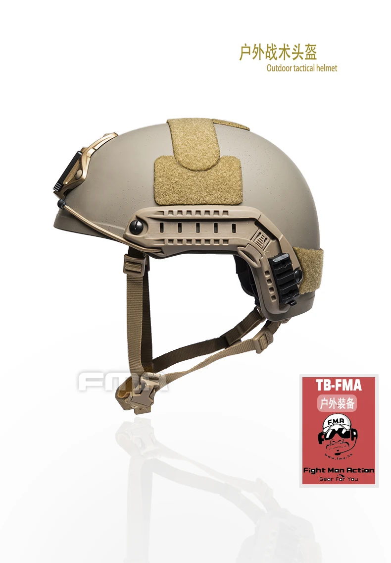 Fma capacete Тактический шлем для страйкбола страйкбол шлем военный шлем баллистический Быстрый супер Ops-Core морской M/l L/xl 15 цветов