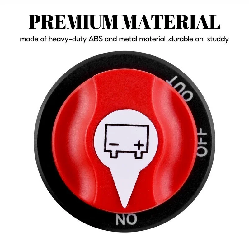 100 А переключатель аккумулятора для автомобиля RV поворотный разъем питания