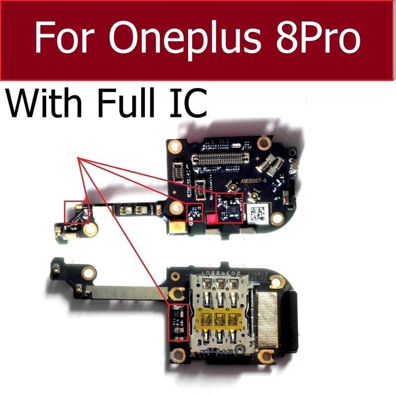 Устройство для чтения Sim-карт устройство подключения к смартфону Oneplus 1 + 7 7T 8 8T 9 Pro