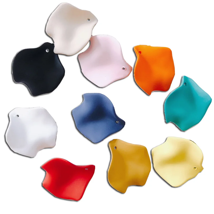 Серьги-Подвески ручной работы сделай сам в виде весенних цветов модный материал