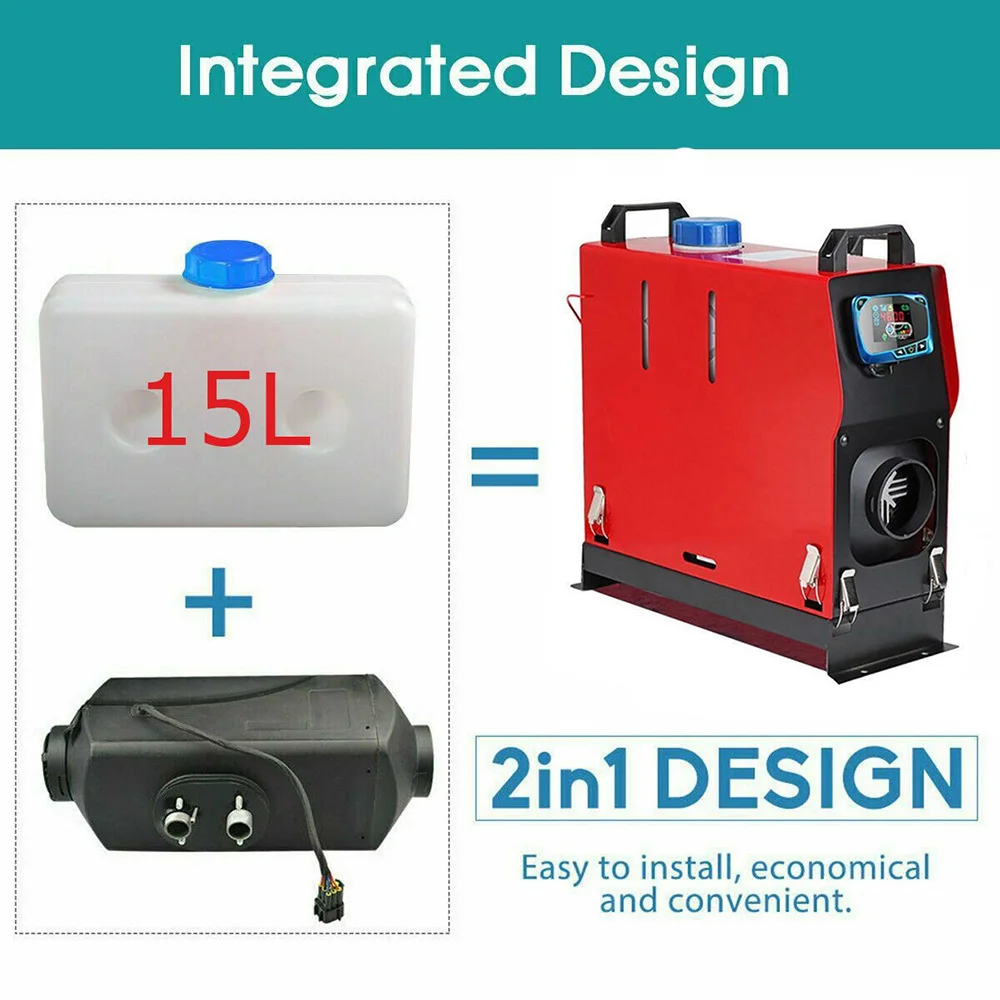 автономный отопитель 5kw все в одном webastos Воздушный дизельный Обогреватель 12V Chauffe
