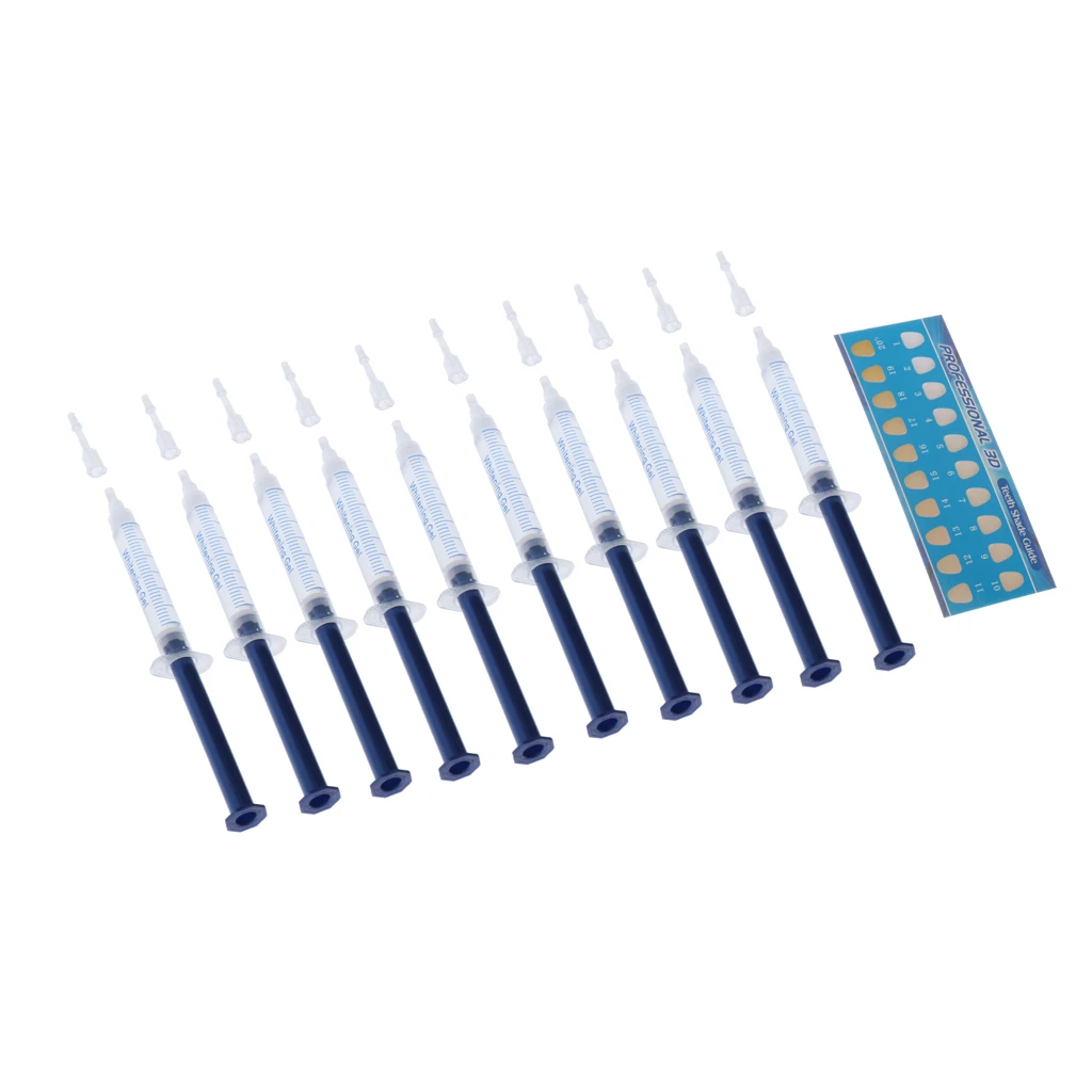 

10 Pcs Strong Teeth Whitening Gel Whitener Cleaning Bleaching White