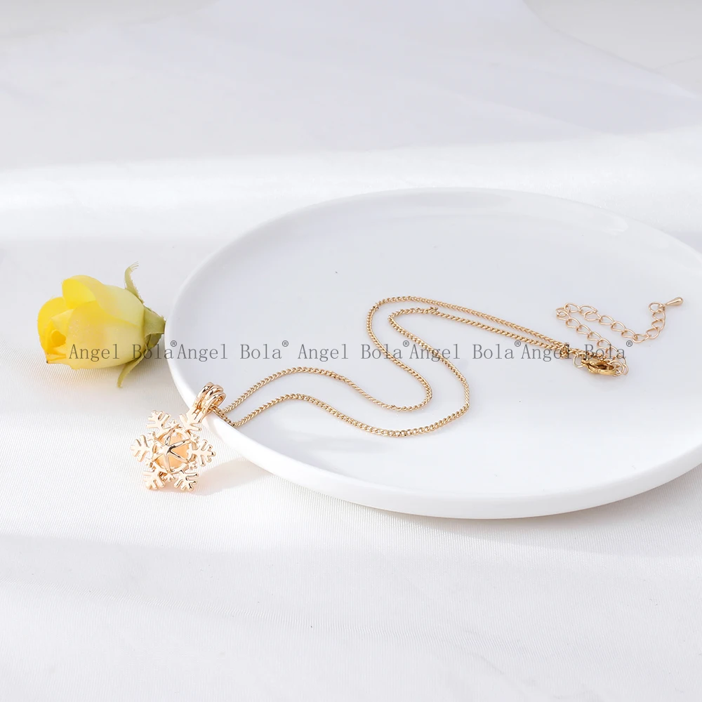 Снежинка Ангел бола ювелирные изделия Йога Ароматерапия Эфирные масла