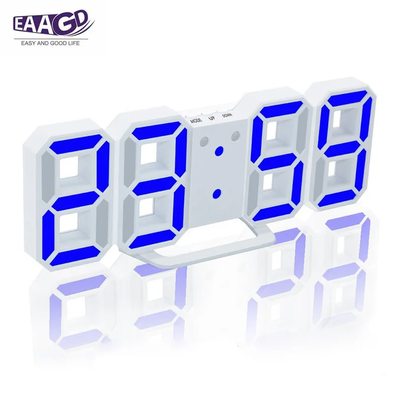 Светодиодный Будильник обновленная версия 8888 настенные часы может