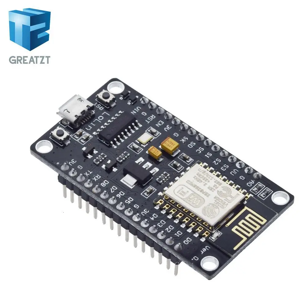V3 беспроводной модуль NodeMcu 4 м байт Lua wifi Интернет вещей макетная плата на основе ESP8266 ESP-12E для arduino CP2102