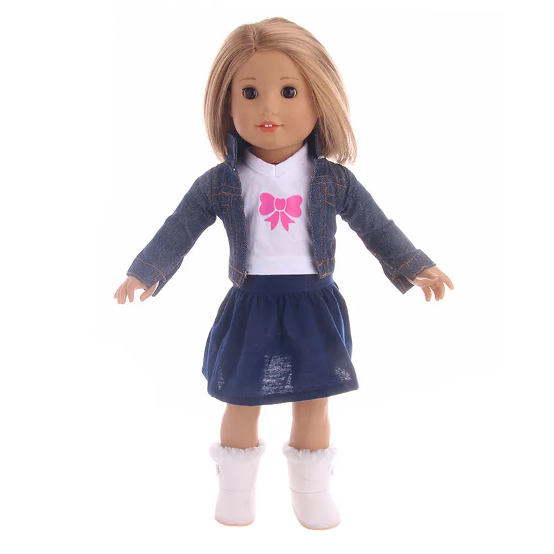 Кукла кленовый лист длинная юбка подходит для 18 дюймовых американских кукол и 43