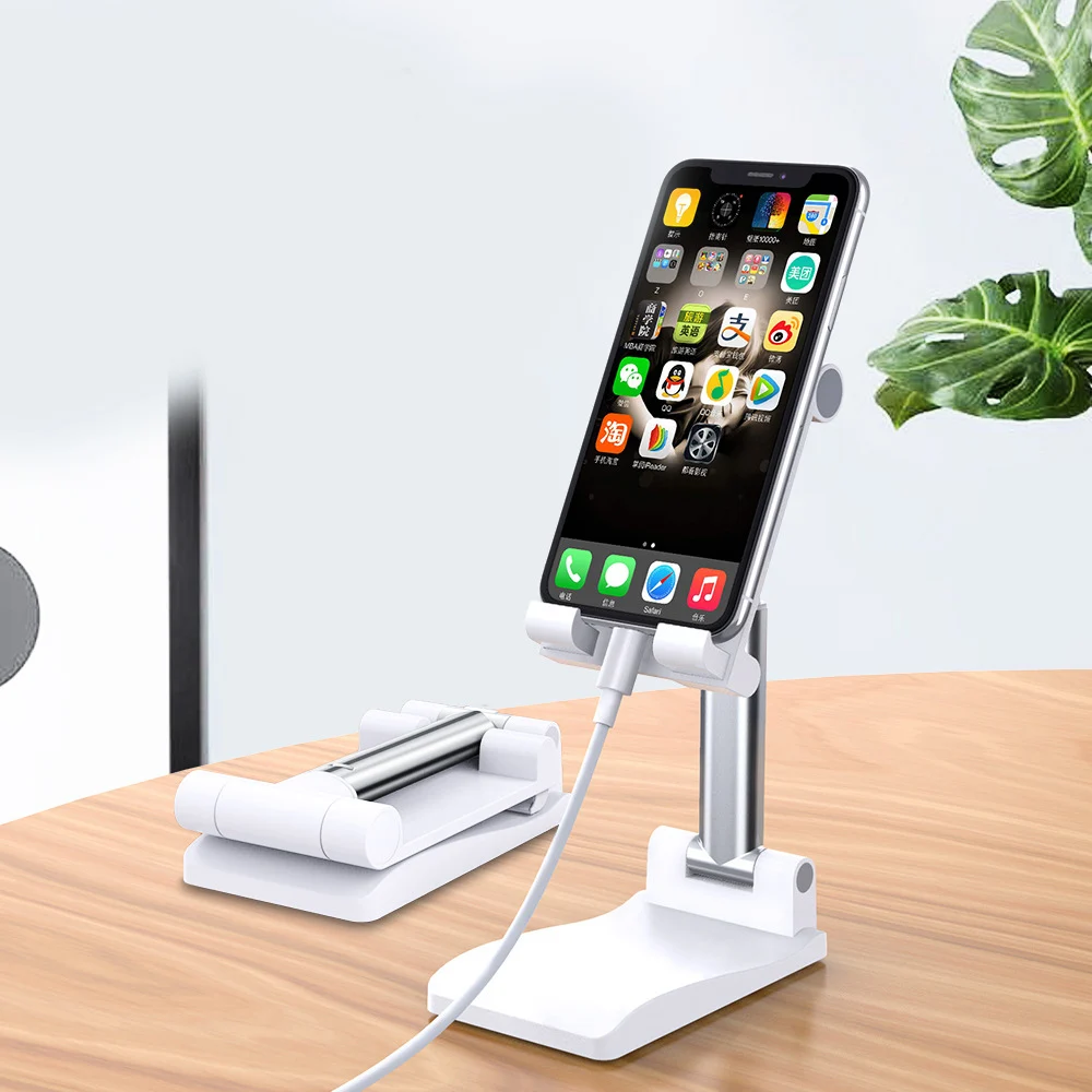 

Desktop Mobile Phone Stand Foldable Lifting Live Broadcast Stand Net Class Lazy Telescopic Multi-Function Phone Stand JS22