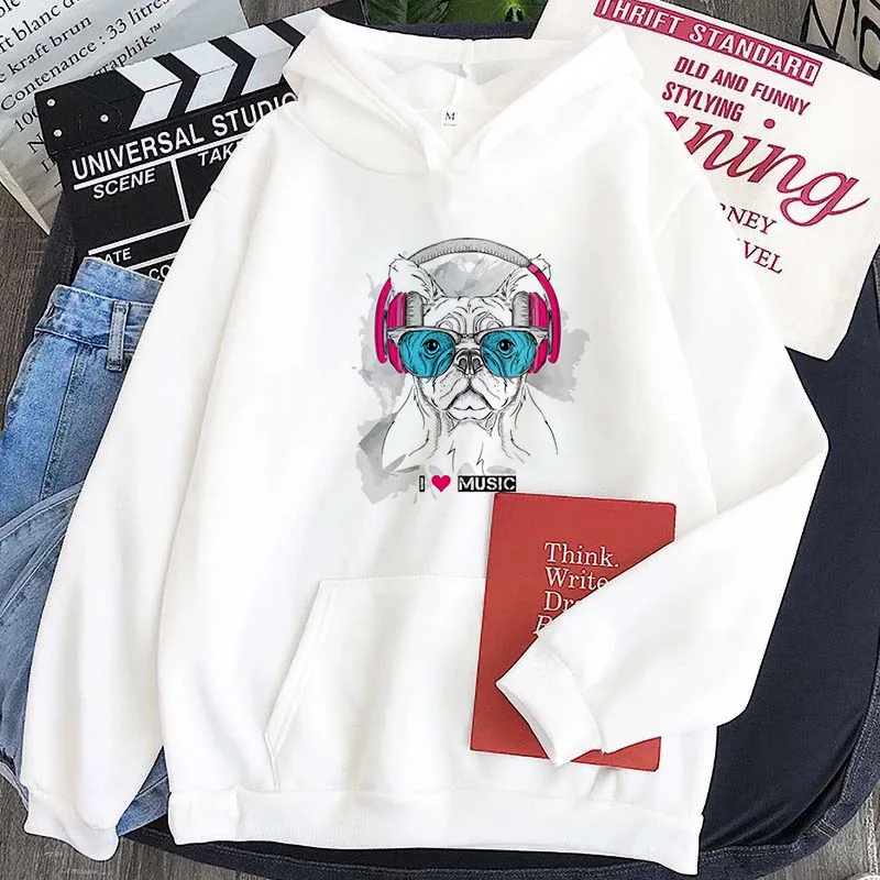 

Women Autumn Solid Color Hoodies Couple Long Sleeve Hooded Sweatshirt Women Spring Casual Plus Size Fashion Loose Pullover Tops