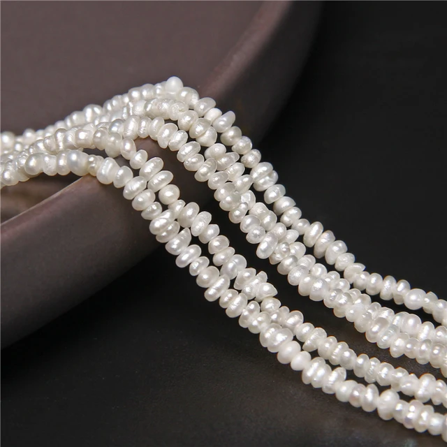 2MM Small Size Freshwater Cultured Roundel Pearl .natural -  Hong Kong