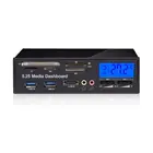 Многофункциональная медиа-панель, 5,25 дюйма, передняя панель компьютера с SATAeSATA, USB 2,0USB 3,0, микрофонНаушники o-порт