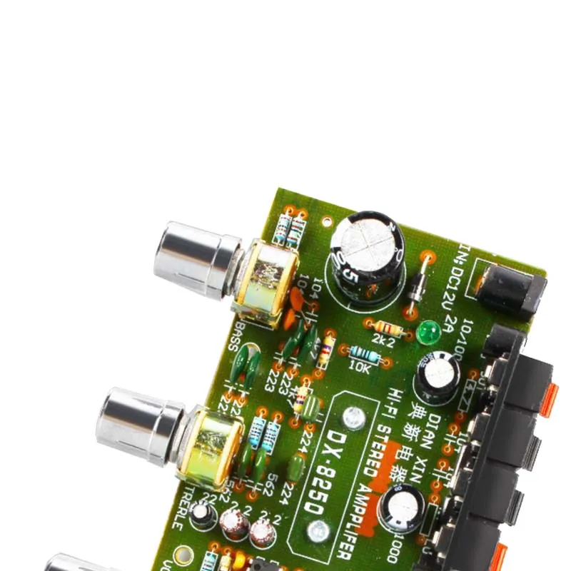 30 Вт + двухканальный 4558 2 0 аудио усилитель DC 12 В 2A HIFI стереоусилитель готовой платы