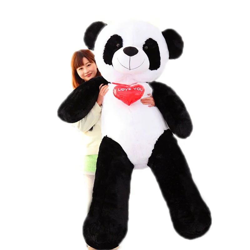 

63''/160cm Large JUMBO Panda Plush Toy Huge Soft Stuffed Giant Doll Fancy Trader Cate Gift