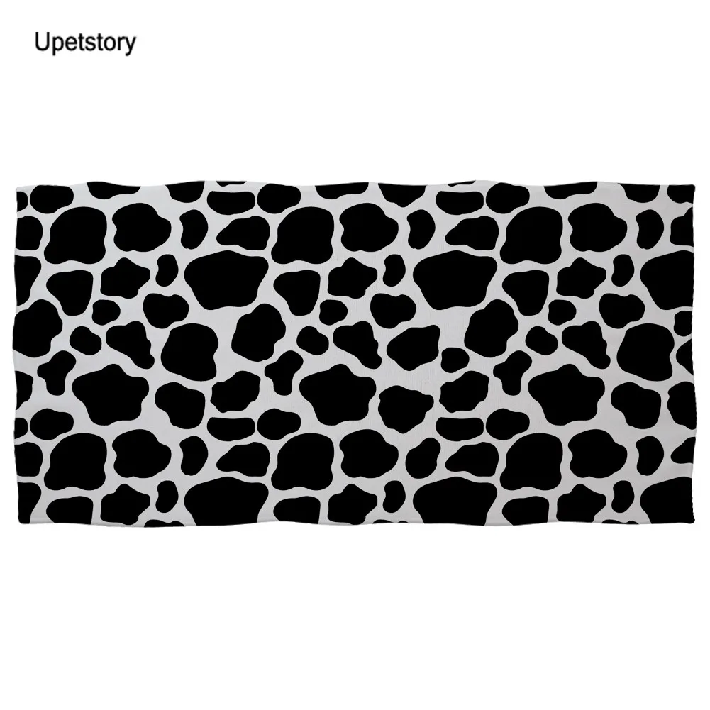 Upetstory из коровьей кожи в полоску пляжное полотенце микрофибры пляжные Полотенца