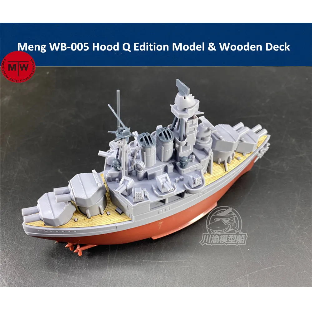 Meng WB 005 Warship строительный капюшон Q Edition милые сборные наборы моделей и деревянная