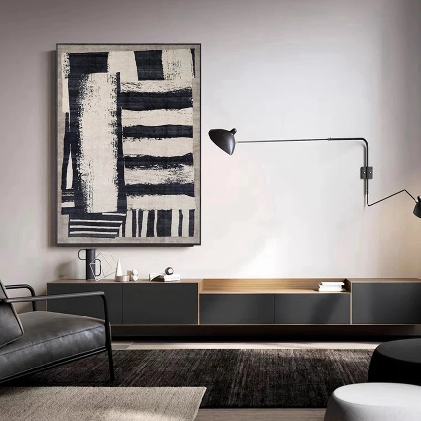 Простые абстрактные дизайне по низкой цене 100% ручная роспись маслом на холсте