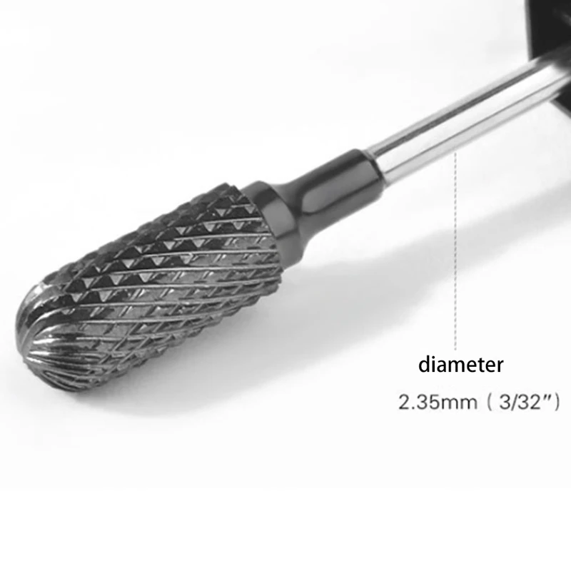 

Nail Drill Bit Diamond Pedicure Polish Cap Foot Callus Cuticle Cutter Burr Manicure Accessories Milling Electric File