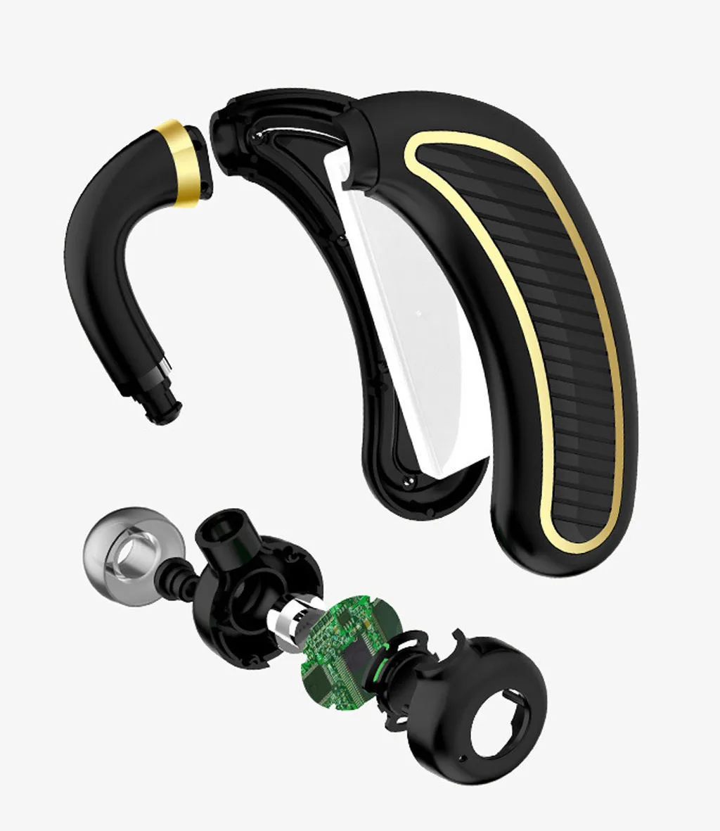 Bluetooth гарнитура с HD микрофоном [длительный режим ожидания деловой стиль]