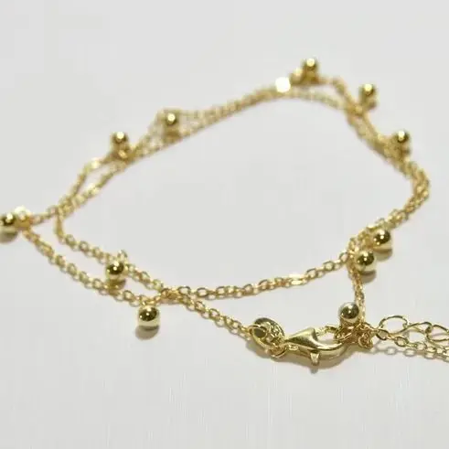 

Rebelle стерлингового серебра 925 бусины бусиной с металлическим декором, стройные цепи браслет на руку