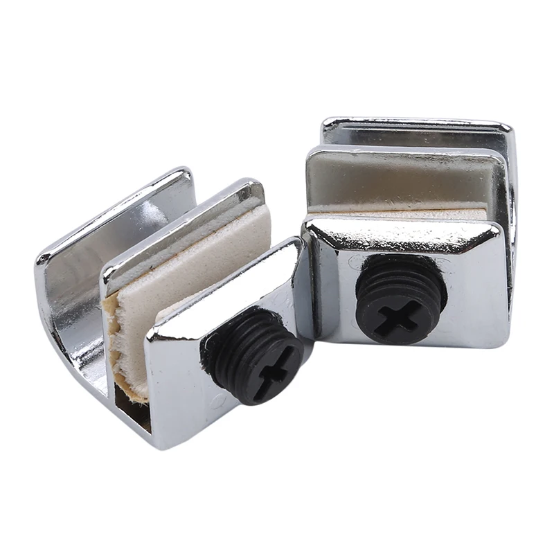 2 шт из нержавеющей стали Безрамная стеклянная дверная ручка для винного шкафа