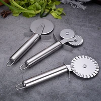 stainless steel pizza cutter european cake dessert household baking tool set kitchen gadgets and accessories