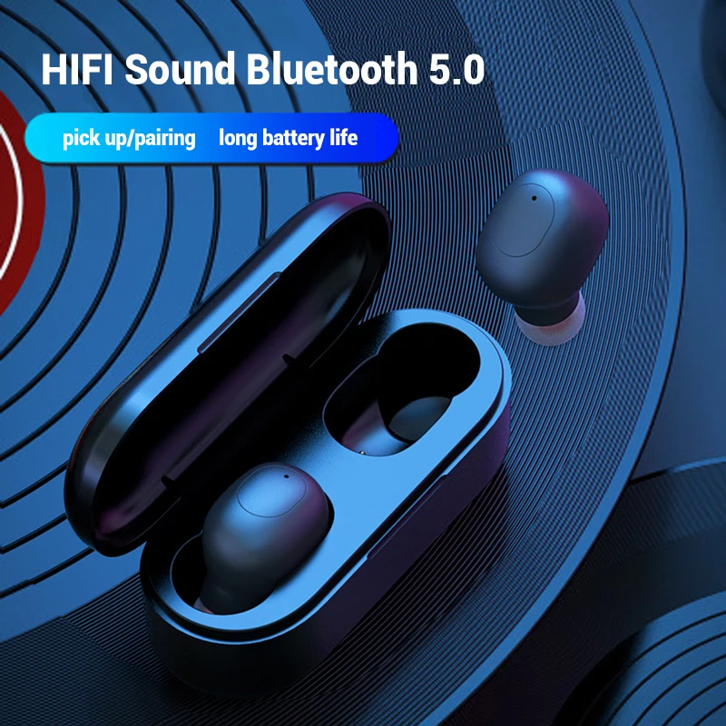 Беспроводные наушники Bluetooth Спортивные с шумоподавлением вкладыши гарнитура для