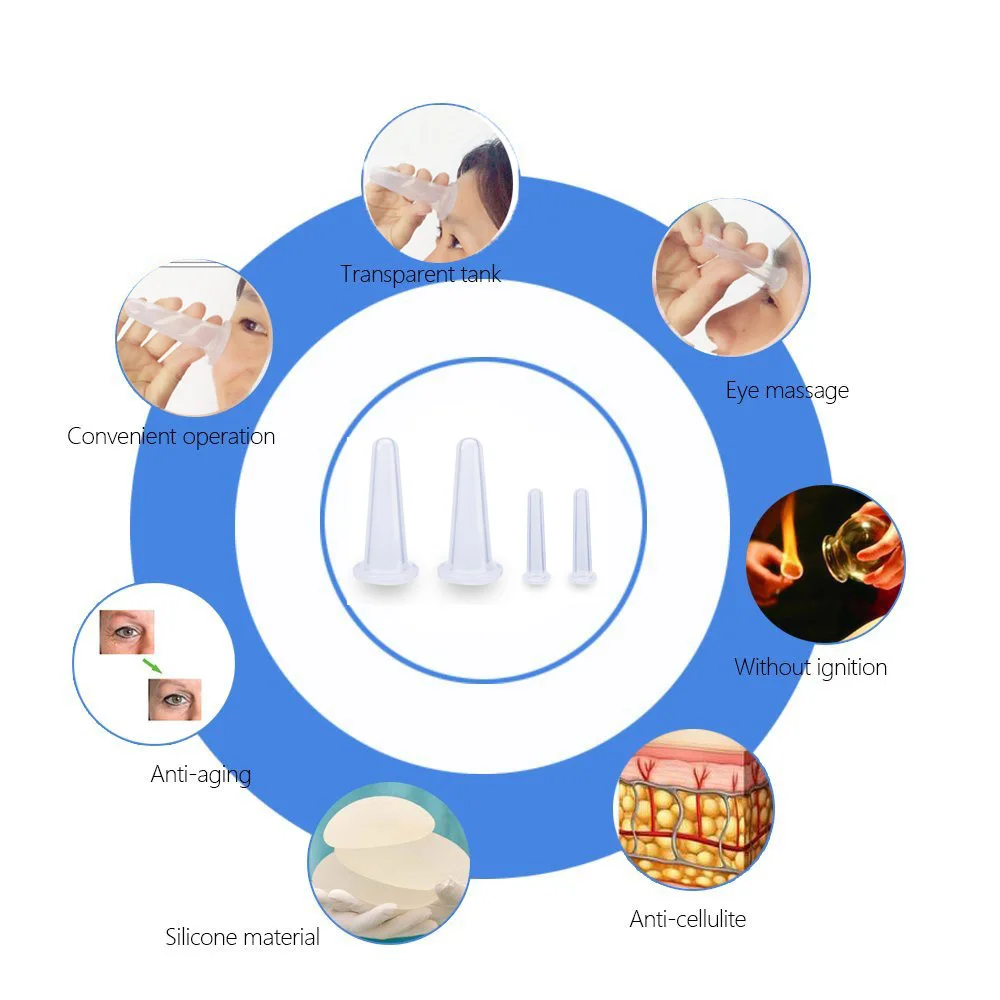 Китайские медицинские вакуумные банки чашка для всасывания целлюлита