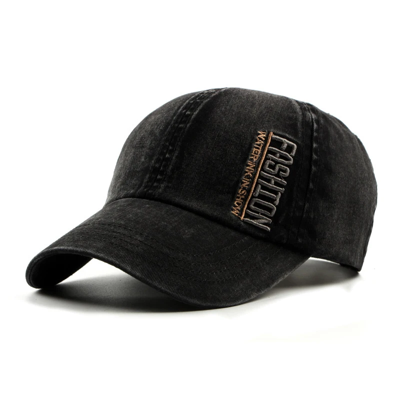 Кепка для гольфа мужская хлопковая Классическая бейсболка с регулируемой