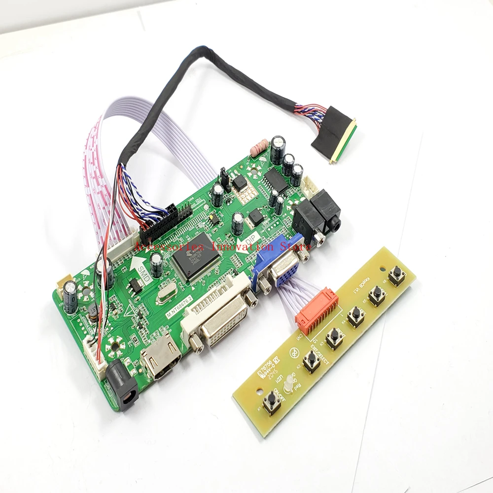nouveau kit de moniteur rev hdmi vga dvi lcd écran led contrôleur carte pilote