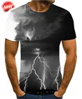 Lightning Графические футболки мужская футболка одежда, Camisetas, топы Ropa Hombre Camisa Masculina de Verano, Roupas, козюльки Chemise Homme