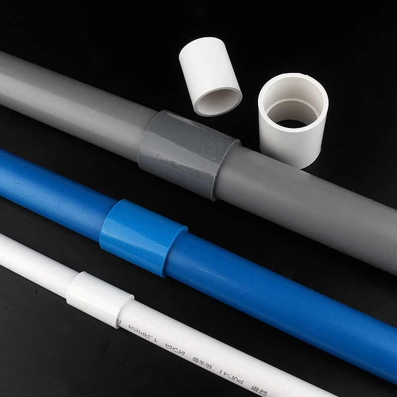 Прямой соединитель для труб из ПВХ 20 мм двуходовой принадлежности садового