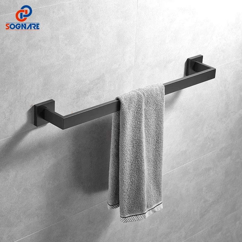 bathroom accessories black bathroom hardware set robe hook towel rail bar rack bar shelf tissue paper holder toothbrush holder free global shipping