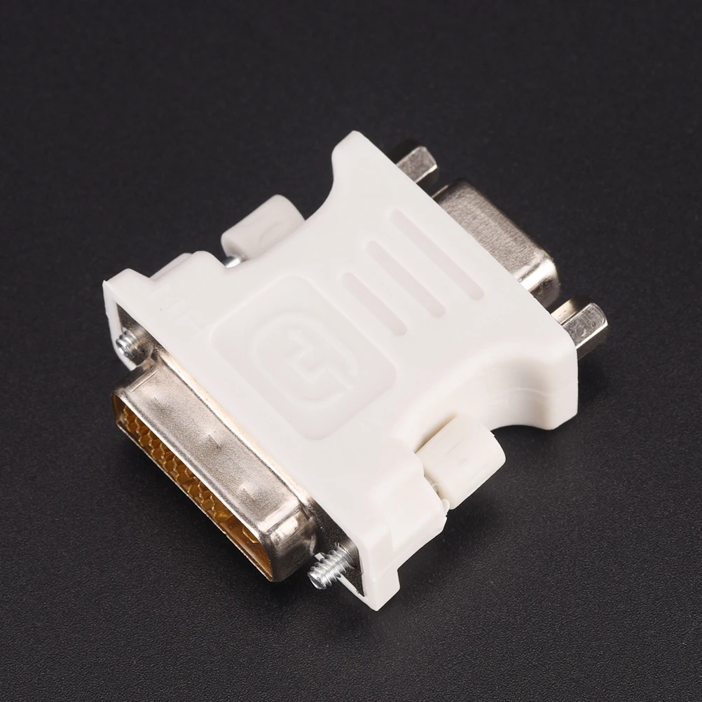 2020 15 Pin VGA Женский Новый 24 + 1 DVI D M F адаптер видео компьютер монитор 25 (Dual Link) штекер| |