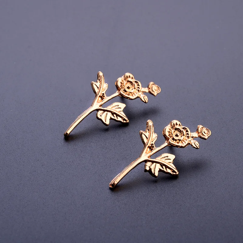 Винтажные Броши с розами для женщин и мужчин золотого серебряного цвета