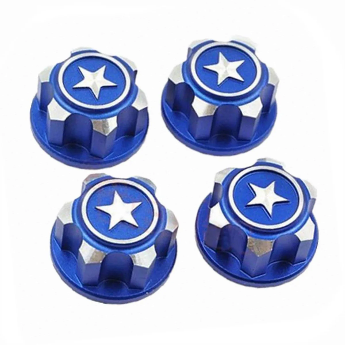 

CNC 17mm Dustproof Non-slip Hex Wheel Nuts For 1/8 TRX X-Maxx Buggy RC Cars