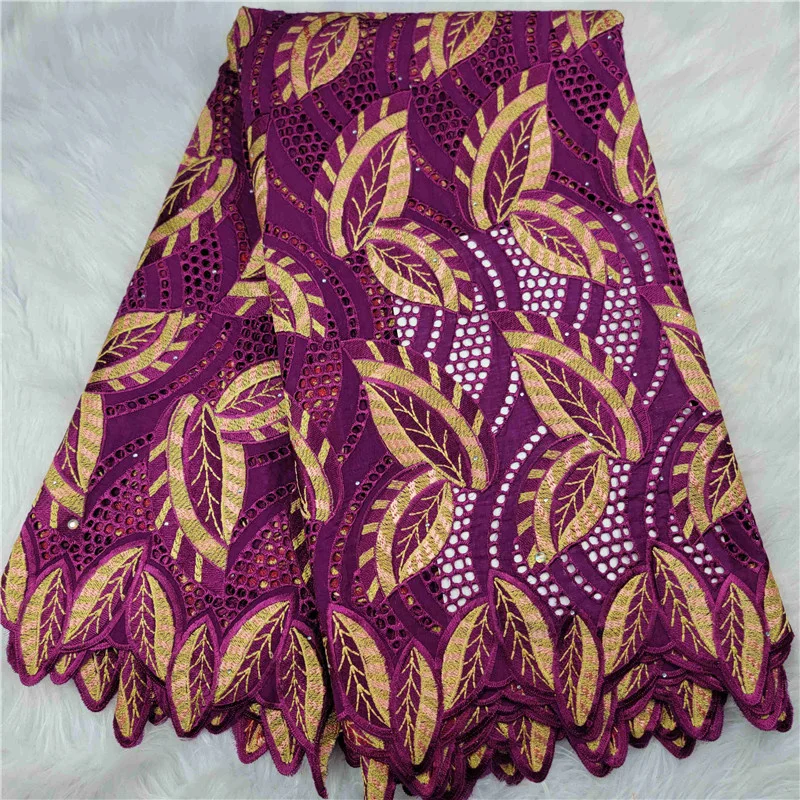 

5Y хлопчатобумажная кружевная ткань высокого качества нигерийское кружево 2021 швейцарская вуаль кружевная ткань вышитые африканские сухие ...