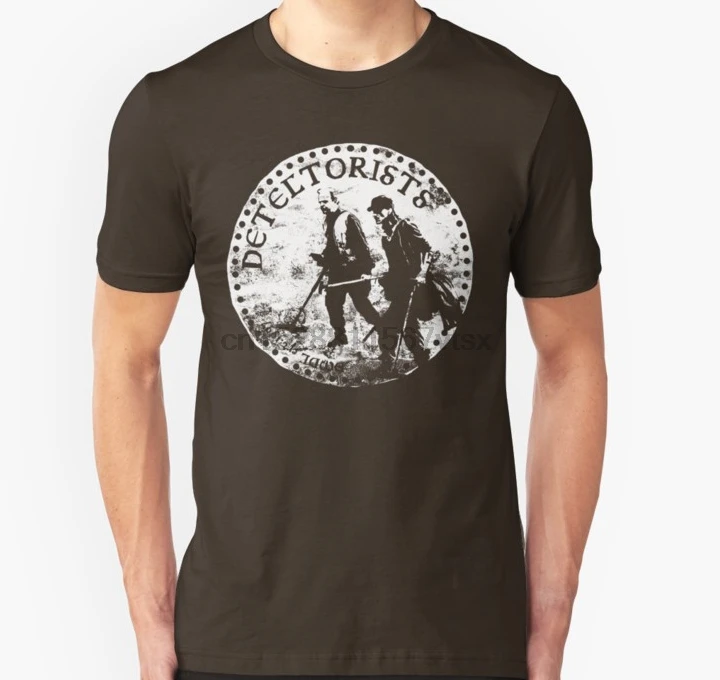 Мужская футболка Detectorists DMDC Anglo Saxon coin унисекс с принтом Футболки|Мужские футболки|