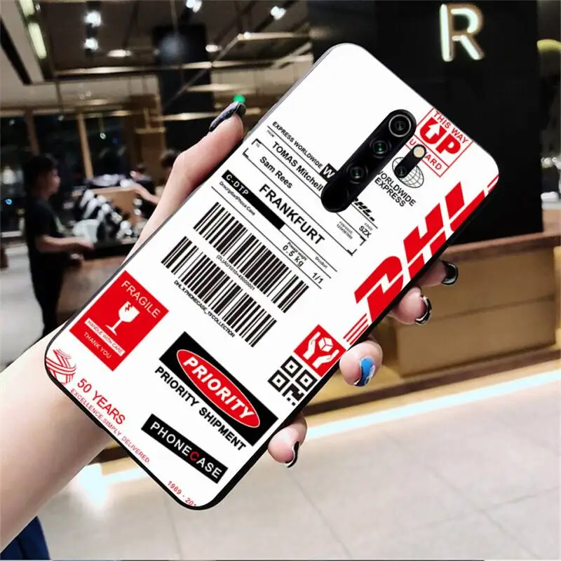 

Hot Dhl Express Luxury Unique Design Phone Cover for Redmi Note 8 8A 8T 7 6 6A 5 5A 4 4X 4A Go Pro