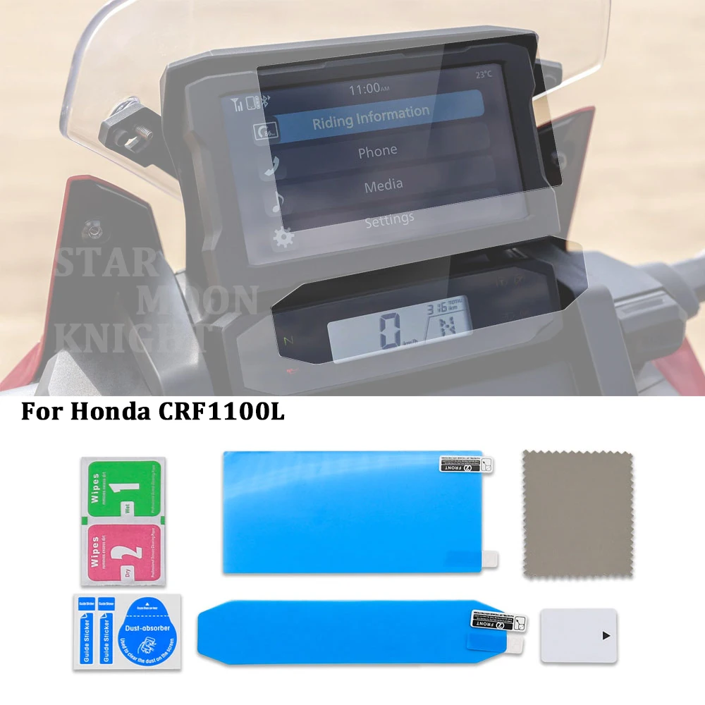 

Motorcycle Cluster Scratch Protection Film Screen Protector Accessories for Honda crf1100l CRF1100 L CRF 1100L africa twin 2020